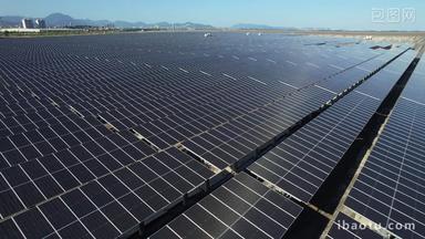 光伏图标与光伏设备 绿色能源的可视化与实体化